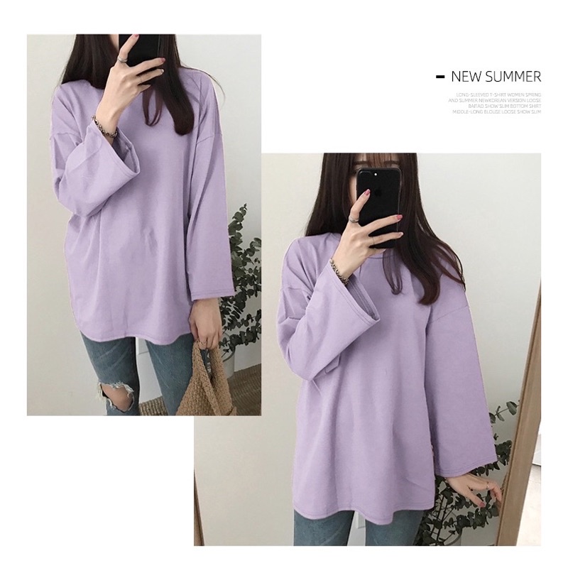 [Mã SKAMFSW175 giảm 10K đơn 50K] Áo Thun Tay Dài ( Có ảnh thật ) -- [ Xưởng Sỉ SP-Fashion ]