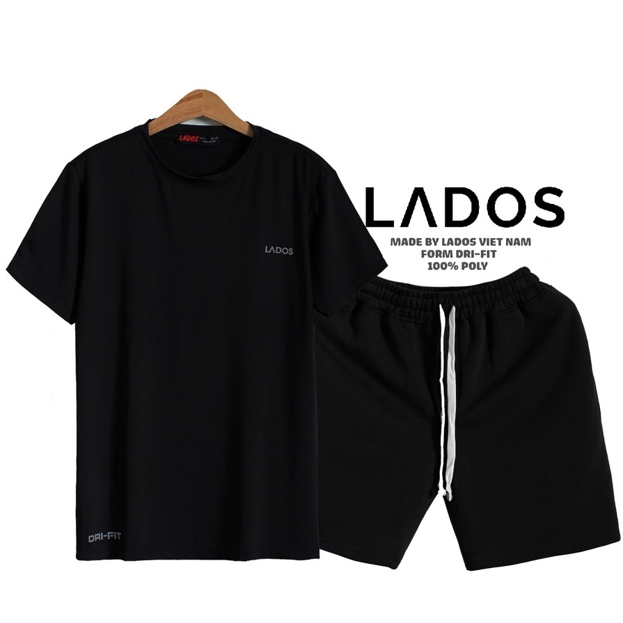 COMBO Bộ thể thao nam đẹp cao cấp LADOS - 7004 form rộng, thoải mái