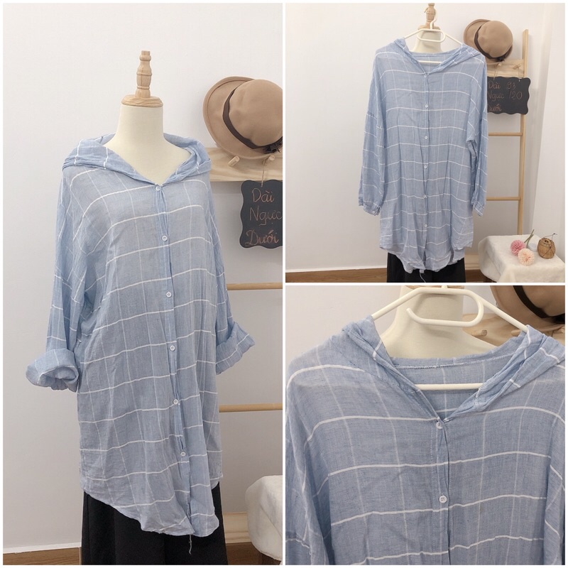 Áo sơ mi vin ca rô hiệu 2hand