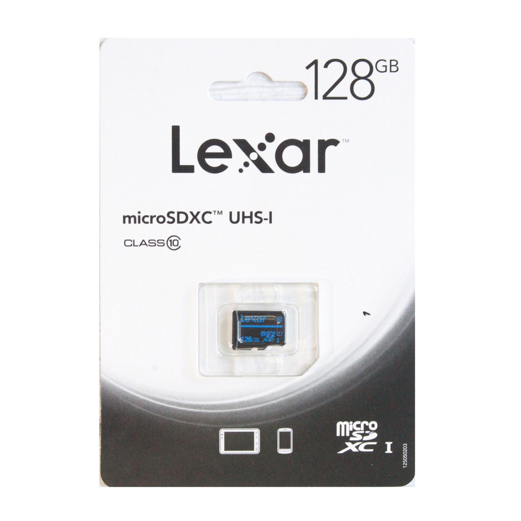 Thẻ nhớ MicroSDXC Lexar 128GB Class 10 U1 100Mb/s (Xanh)