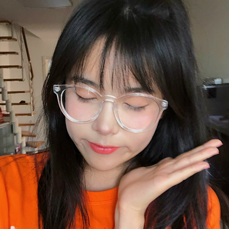 Kính Mát Gọng Oval Chống Ánh Sáng Xanh Phong Cách Retro | BigBuy360 - bigbuy360.vn