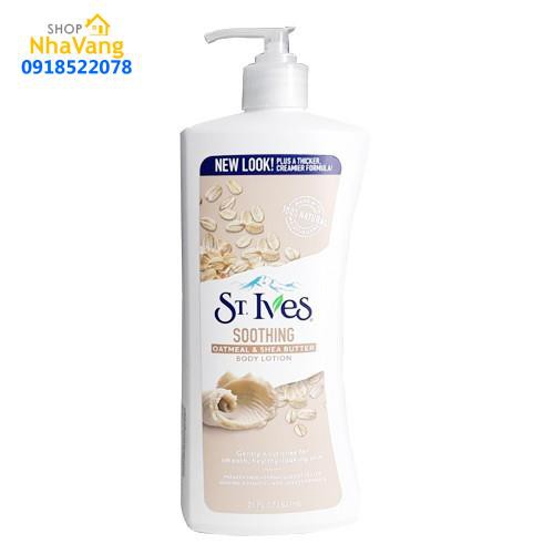 HCM Sữa Dưỡng Thể ST.IVES Yến Mạch Và Bơ 621ml