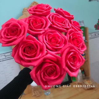 Hoa hồng giấy nhún ý