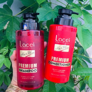 CẶP DẦU GỘI XẢ PHỤC HỒI TÓC CAO CẤP LACEI HAIR PLEXX RICH SILK PROTEIN COMPLEX 500ML X 2