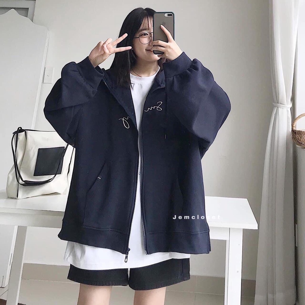 Áo khoác hoodie nỉ gân cotton dưới 72kg - Someday | WebRaoVat - webraovat.net.vn