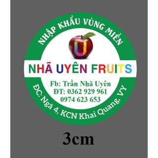 In Tem Nhãn Chất liệu Decal Giấy thiết kế theo yêu cầu