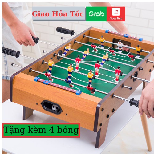 ✙Bàn bi lắc/ banh lắc bóng đá Cỡ Lớn 6 tay cầm phù hợp cho bé và người