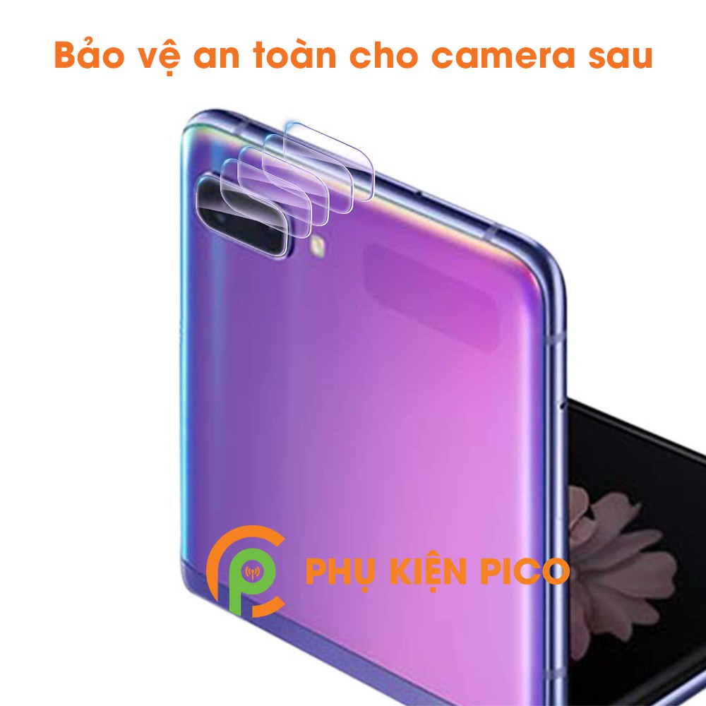 Dán camera Samsung Galaxy Z Flip - Cường lực camera Samsung Z Flip trong suốt độ cứng 7H