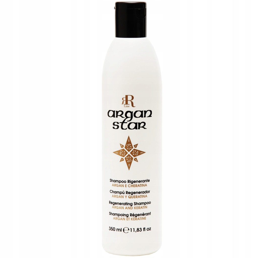 Dầu gội chăm sóc và tái tạo tóc hư tổn Italia RRline Argan Star Shampoo