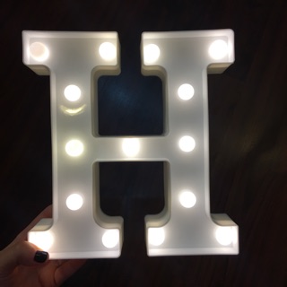 Đèn led chữ H order