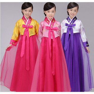 Hanbok Hàn quốc bé gái, hàng có sẵn S4.