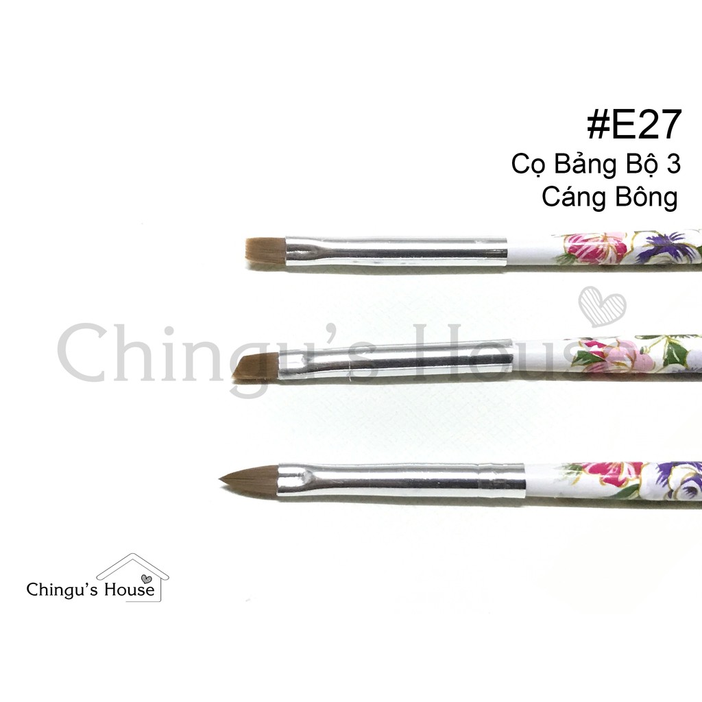 Cọ Bản Bộ 3 Cáng Bông