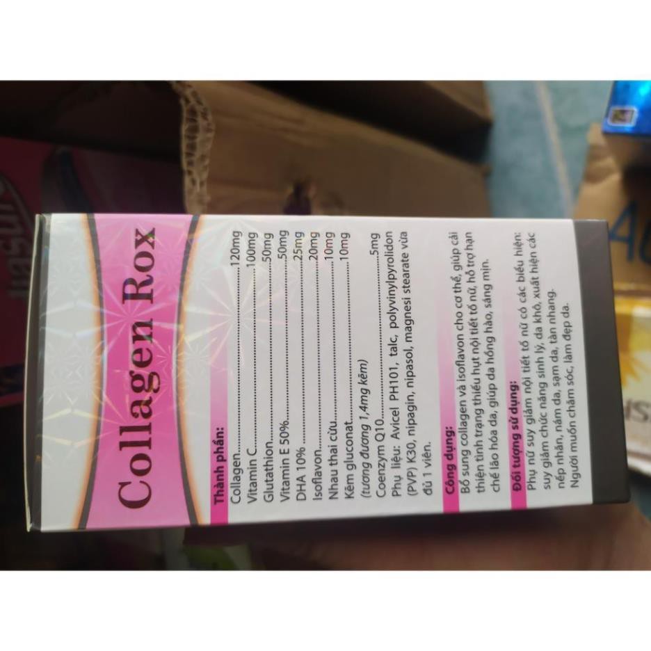 ĐẸP DA, SÁNG DA, MỊN DA- COLLAGEN ROX-60 viên awnngon | BigBuy360 - bigbuy360.vn