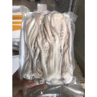 Đầu râu mực siêu to ngon