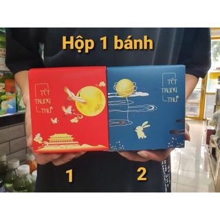 Hộp đựng 1 bánh trung thu các mẫu