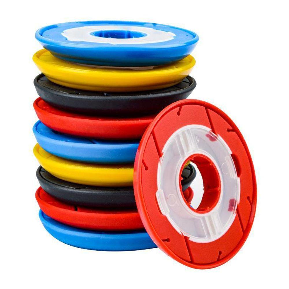 BARRY Multifunctional Main Coil Winding Outdoor Main Spool Main Line Box Closed Fishing Not Hurting The Line Silicone 2Pcs Fishing Accessories Fishing Tool Fishing Tackle/Multicolor