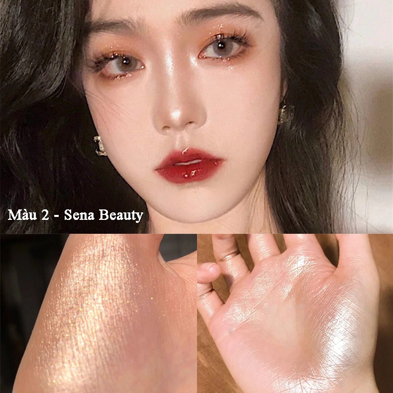 Phấn Má Nhũ Kiêm Phấn Bắt Sáng 2in1 GlamColour Vỏ Sò | BigBuy360 - bigbuy360.vn