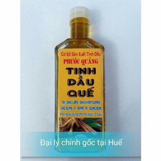 Tinh dầu Quế Phước Quảng xịn nguyên chất 60ml GT069