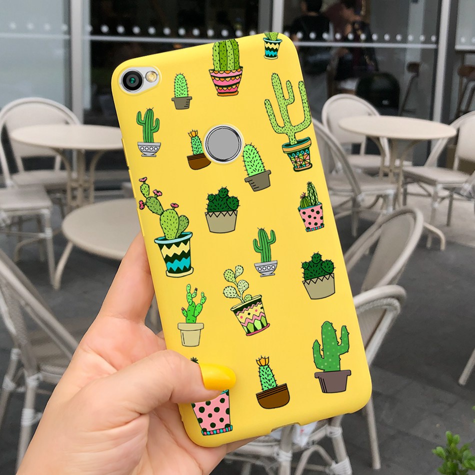 Ốp Điện Thoại Silicon Mềm Màu Kẹo Dễ Thương Cho Xiaomi Redmi Note 5A Prime  / Redmi Note 5A  Note5A