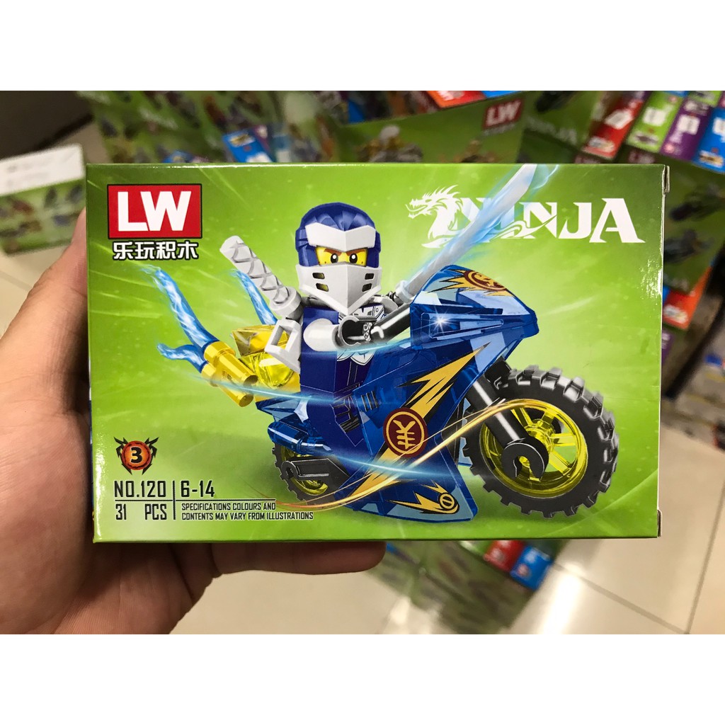  Đồ chơi lego Ninja Go - Lego lắp ráp xếp hình xe đua ninja go đa dạng 8 phân loại mẫu mã