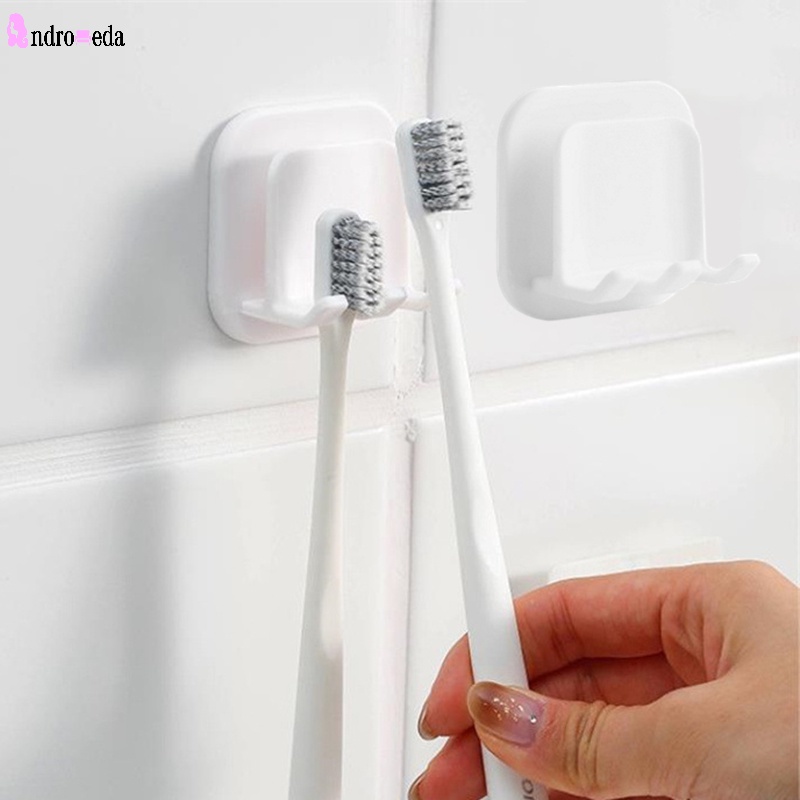 1 Giá Đỡ Bàn Chải Đánh Răng Gắn Tường Chống Thấm Nước Tiện Dụng