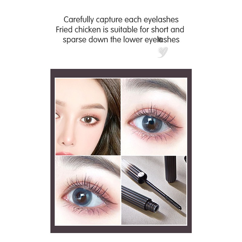 Mascaras Trang điểm Màu đen Kéo dài Độ dài Làm cong Mi mắt không thấm nước lâu dài | BigBuy360 - bigbuy360.vn