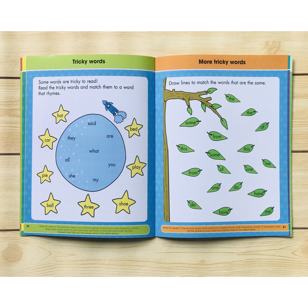 Sách - Gold Stars Wipe Clean Reading - Học tiếng anh - nghe và đọc tiếng anh ( 3 - 5 tuổi )