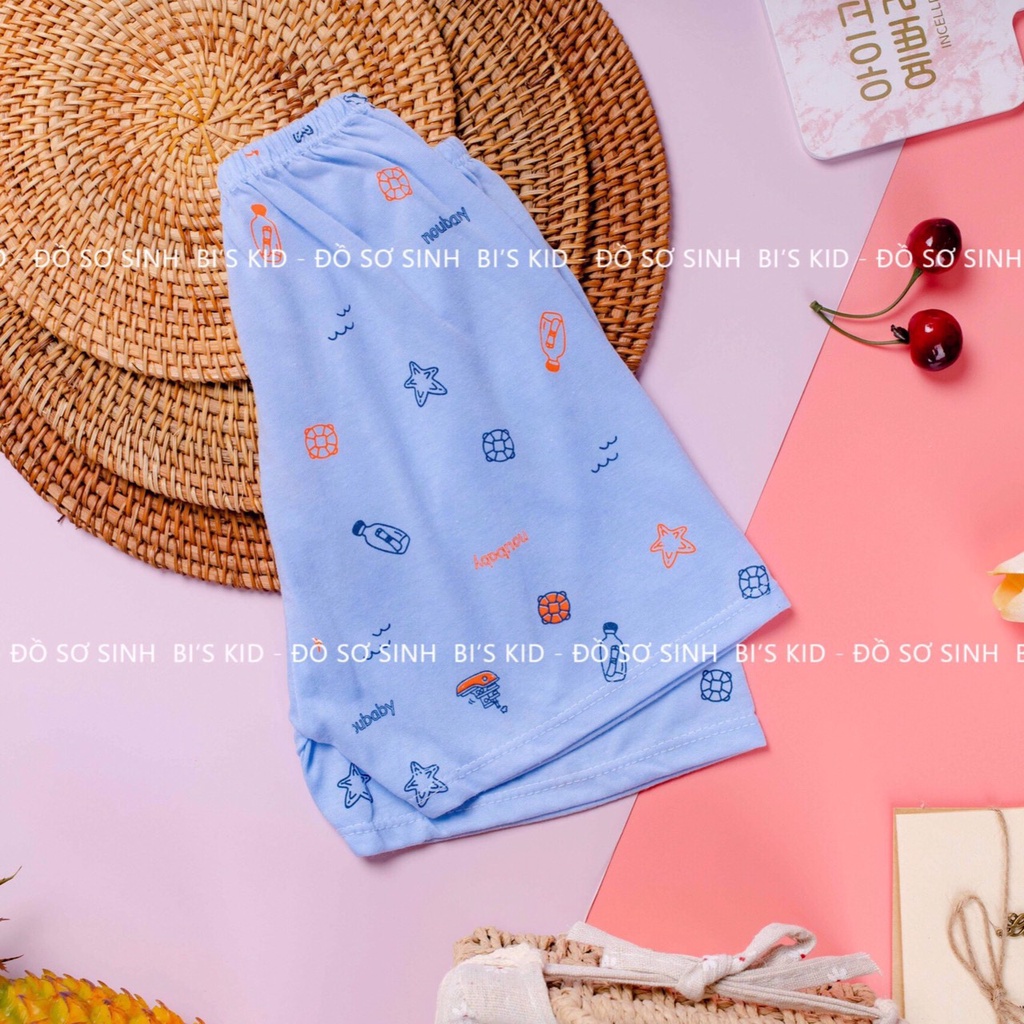 Quần chục đùi cho béFREESHIP Quần chục đùi cotton in hình họa tiết cho bé |4 màu |