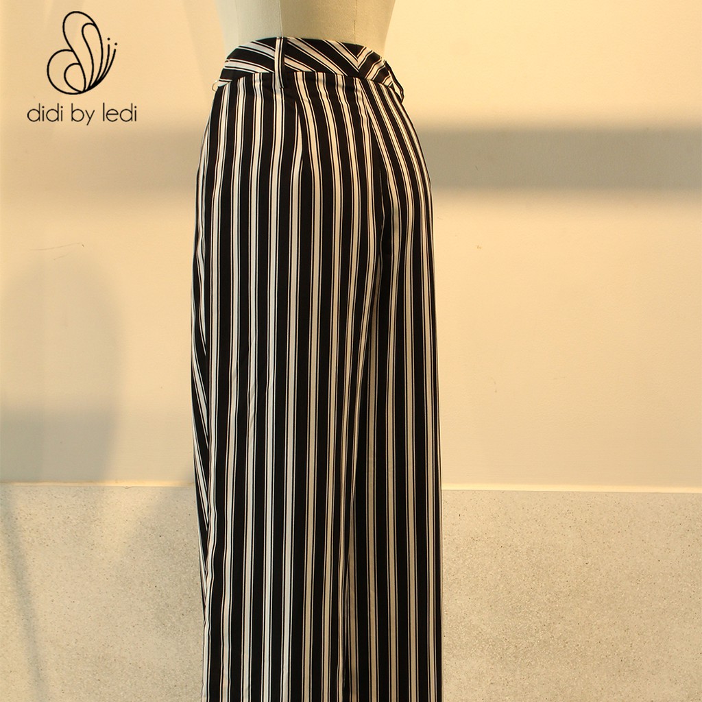 Quần nữ hack dáng suông ống rộng, quần tây nữ ống đứng thời trang thiết kế DIDI BY LEDI, vải Cashmere size S M L XL
