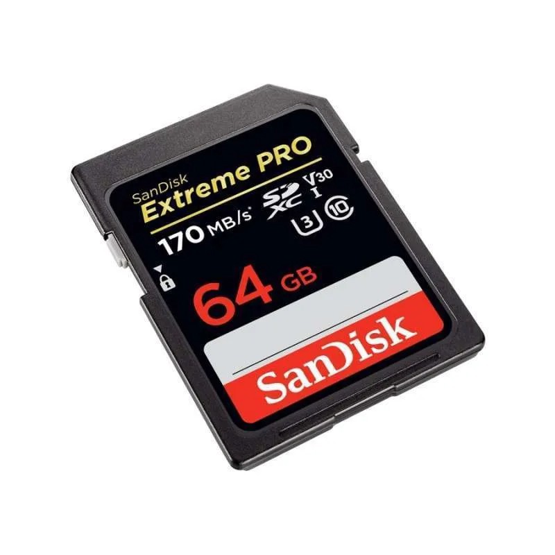 Thẻ Nhớ 64GB CL10 170Mb / s Extreme Pro - Sandisk Chính Hãng | BigBuy360 - bigbuy360.vn
