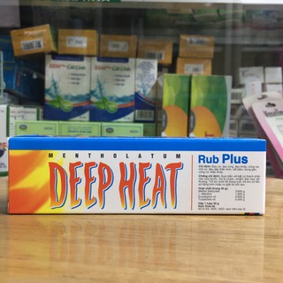 Deep heat rub plus 30g kem bôi da