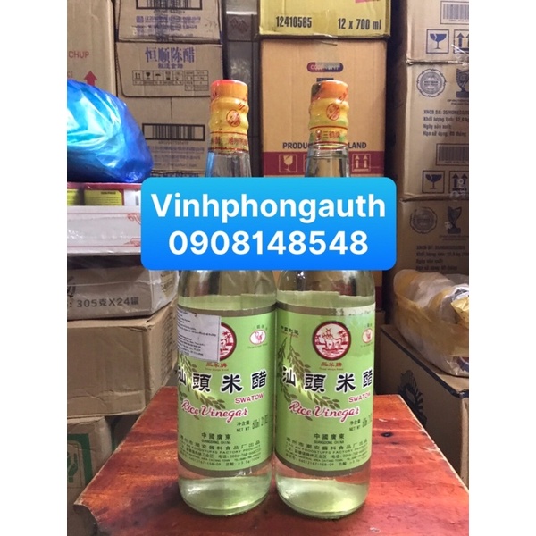 Dấm Gạo Trắng HongKong Hiệu 3 Con Dê (Rice Vinegar)