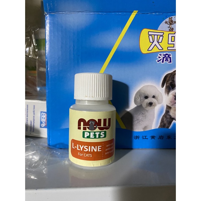 [ CHÍNH HÃNG] TOMLYN Bột L-Lysine tăng đề kháng cho mèo