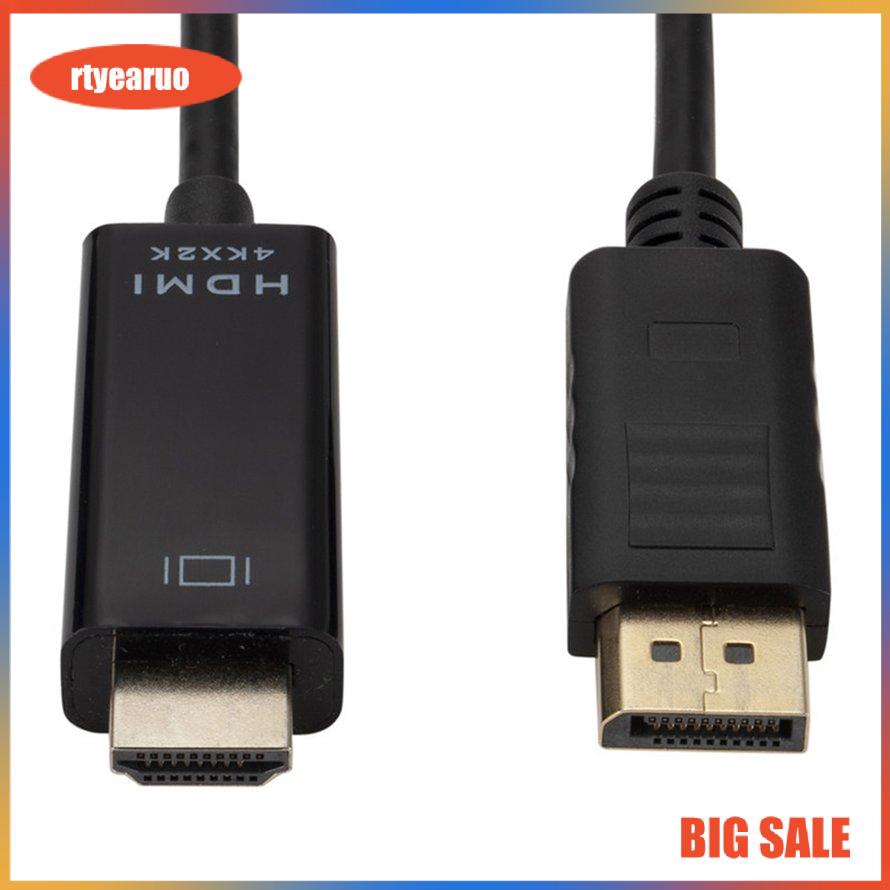 Cáp chuyển cổng DisplayPort DP ra HDMI 1.8m tiện dụng