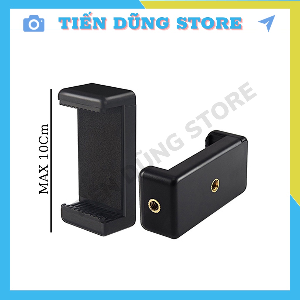 Đầu Kẹp Điện Thoại Loại Xịn Dùng Cho Chân Máy Ảnh, Tripod,Gậy Tự Sướng - Ren Chuẩn 1/4