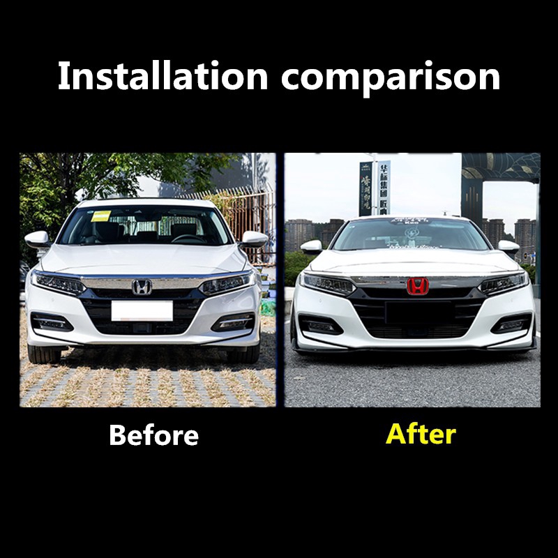 Set 3 nhãn dán trang trí logo xe hơi Honda City Inspire Crir Envix Xr-V Cr-V Civic Accord