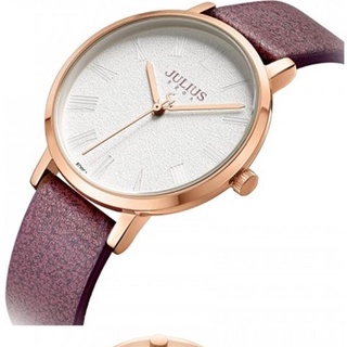 Đồng hồ nữ dây da Julius Hàn Quốc Ja-953