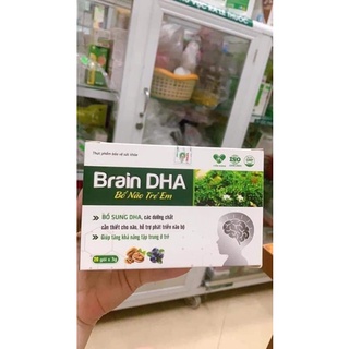 Cốm Bổ Não Brain Dha Hộp 20 Gói Dạng Cốm