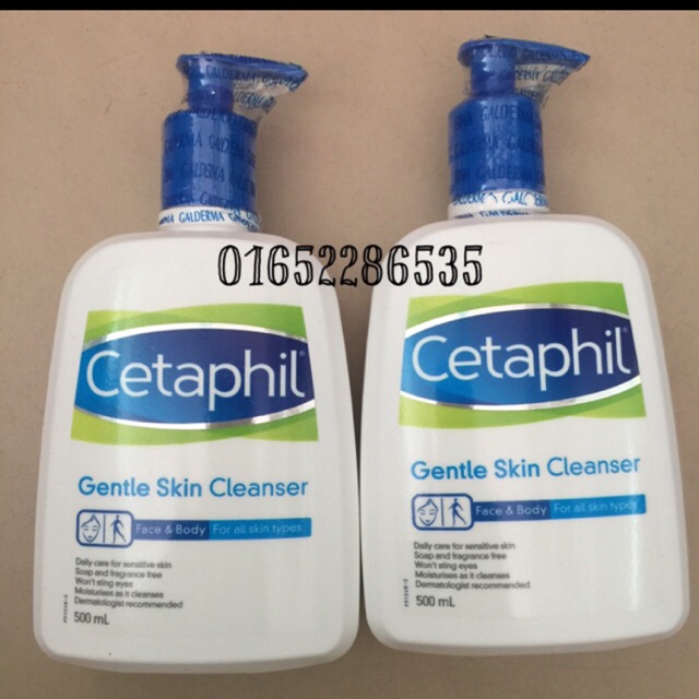 Sữa rửa mặt cho da nhạy cảm Cetaphil 500ml