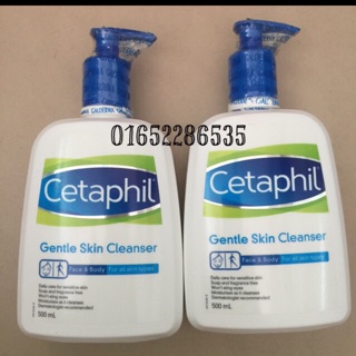 Sữa rửa mặt cho da nhạy cảm Cetaphil 500ml