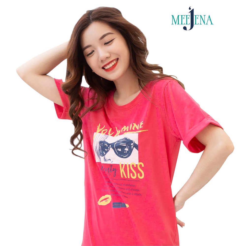 Đầm Nữ Suông Tay Ngắn 42-56 kg 100% COTTON MEEJENA - 2279