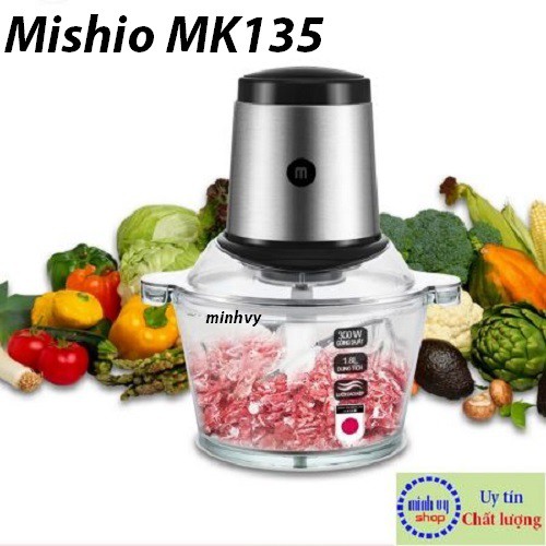 Máy Xay Thịt Đa Năng Mishio MK-135 1,8L