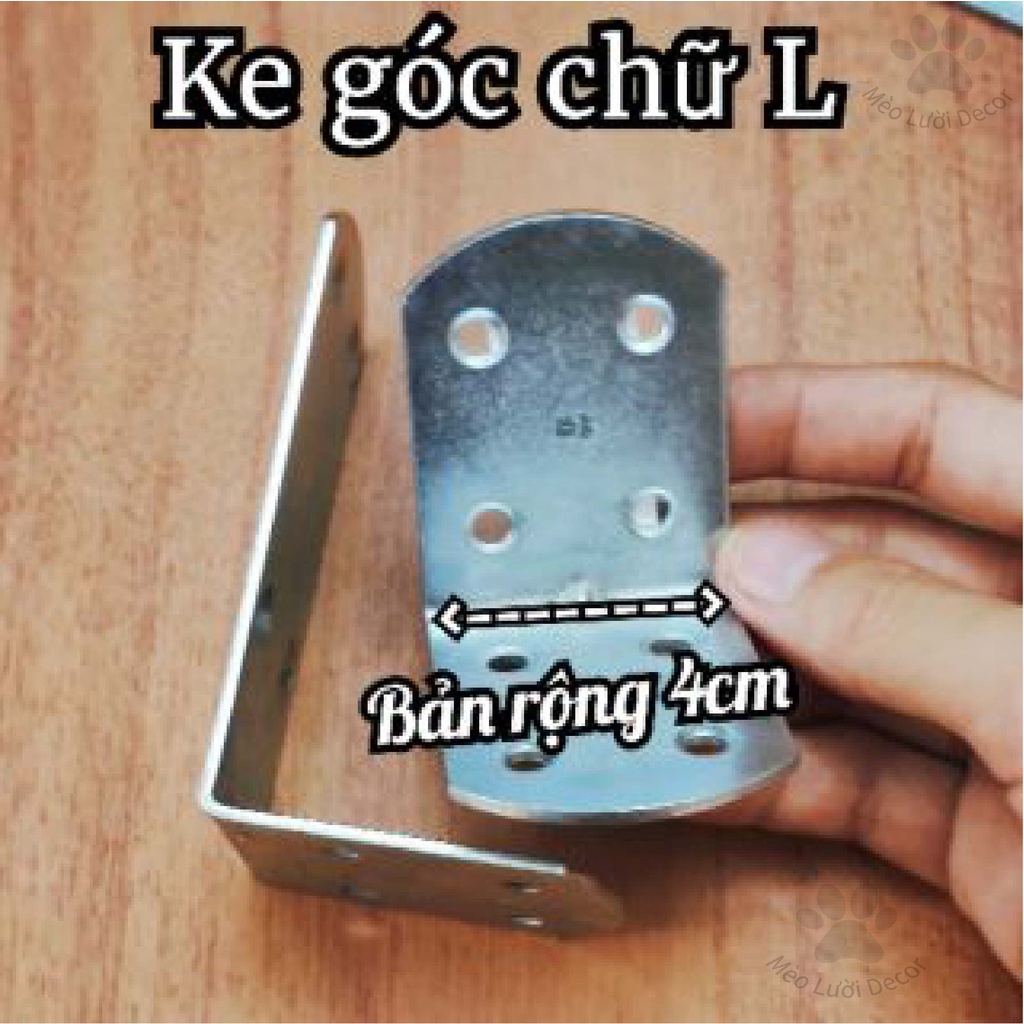 Bát giá đỡ, Ke vuông góc DÀY bản rộng 2F, 2.5F, 3F, 5F, 1T