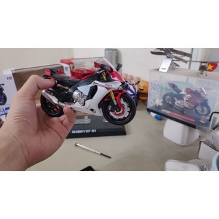 MÔ HÌNH XE MOTO SIÊU XE YAMAHA YZF-R1 | HÃNG MSZ TỈ LỆ 1:12
