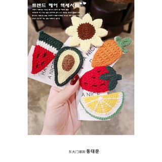 Kẹp tóc hình trái cây đẹp dễ thương mẫu mới của năm PK16