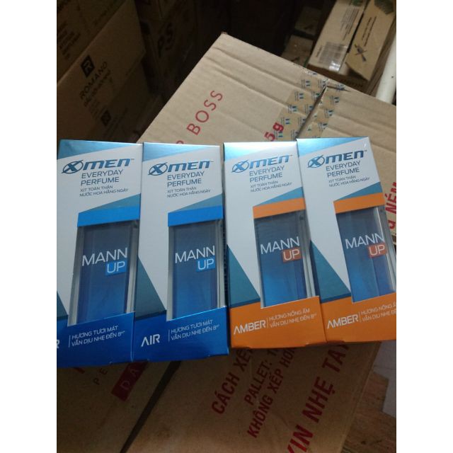 Xịt toàn thân nước hoa hàng ngày X MEN MANN UP 50ML | BigBuy360 - bigbuy360.vn
