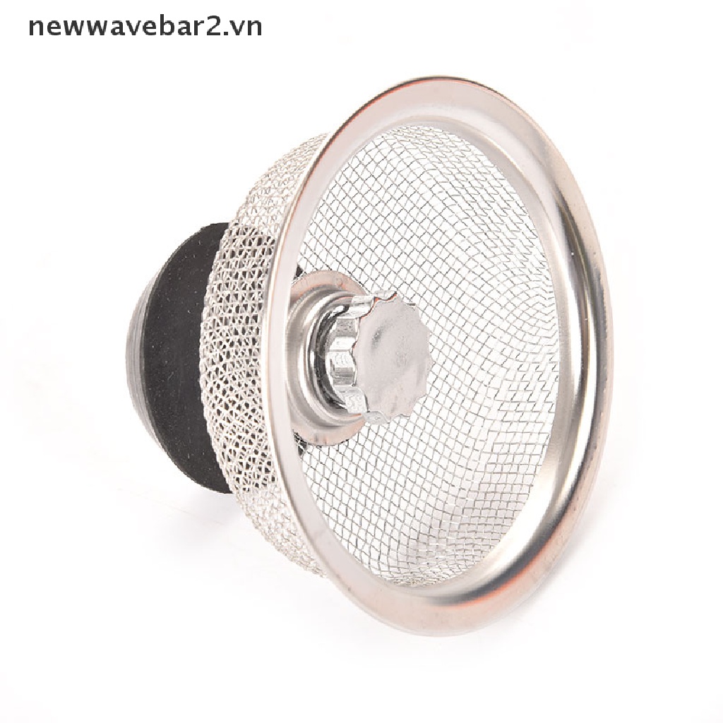 Bộ 2 Lưới Lọc Rác Bồn Rửa Chén Bằng Thép Không Gỉ Tiện Dụng