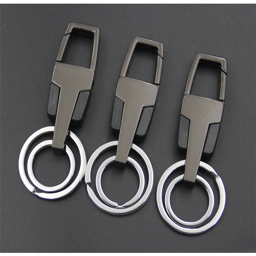 Móc Khóa Đôi Kiểu Dáng Đơn Giản Thời Trang Cổ Điển Cho Nam