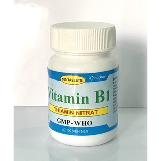 Vitamin B1 màu xanh lọ/100viên