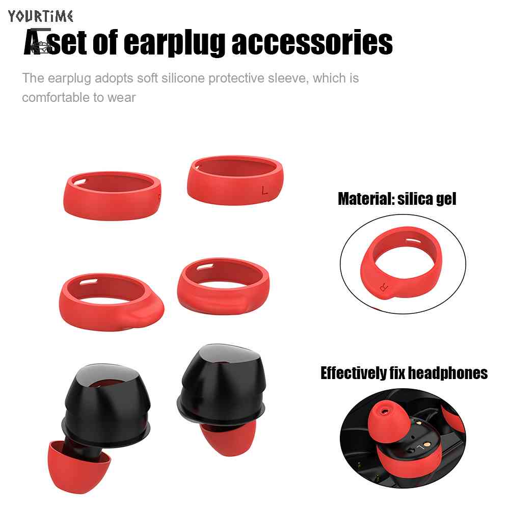 Bộ Nút Bọc Tai Nghe Bằng Silicone Cho Samsung Galaxy Buds + R175 Buds R170